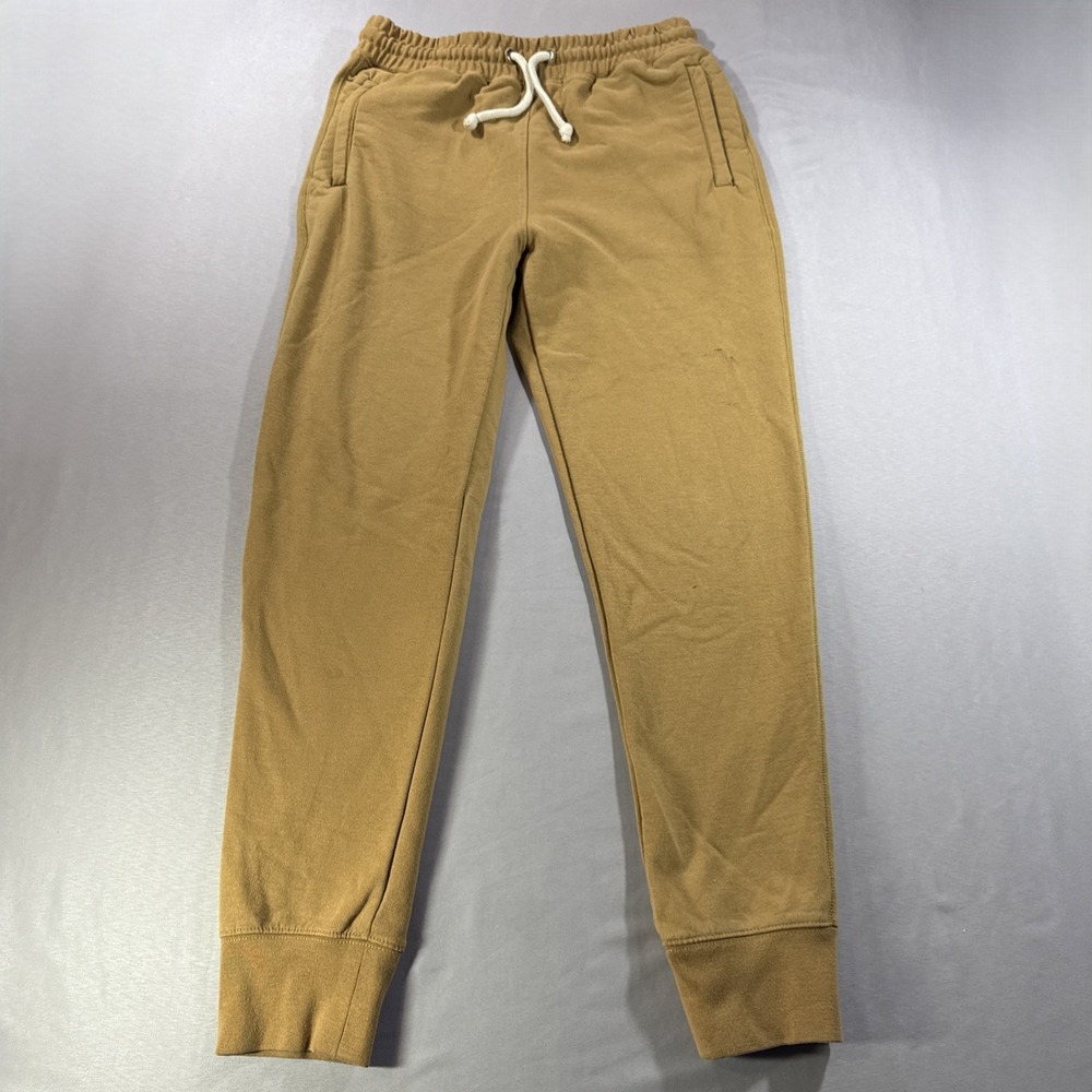 The North Face Heritage Patch Joggers Mens Small Brown Tan Fleece Sweatpants